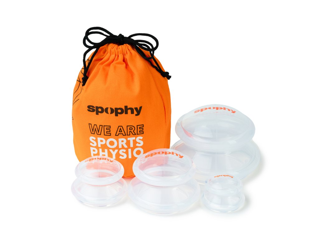  Spophy Cupping Set, zestaw baniek silikonowych